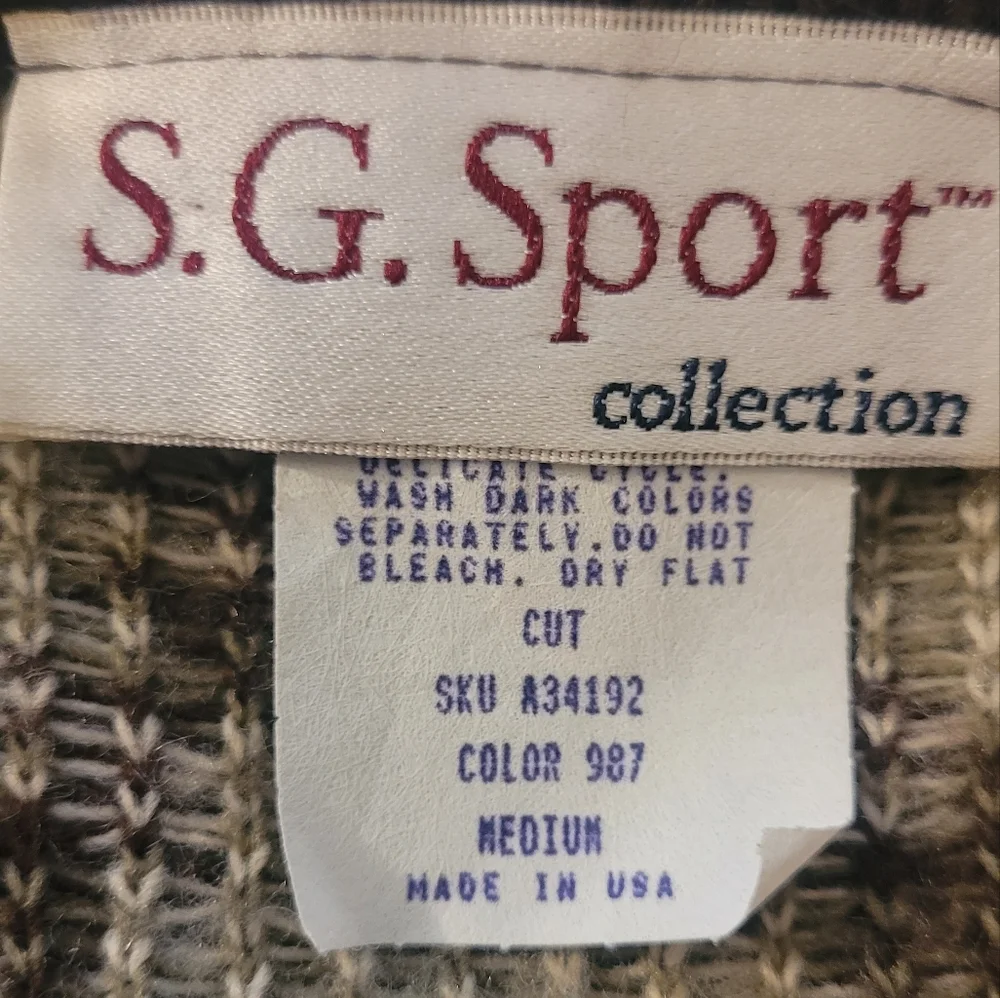 Vintage Preppy Sweater Vest